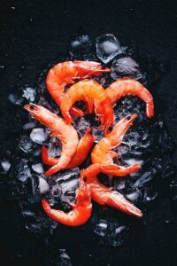 Shrimp glazing equipment